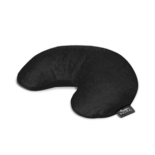 Bucky Compact Black Fabric Neck Pillow