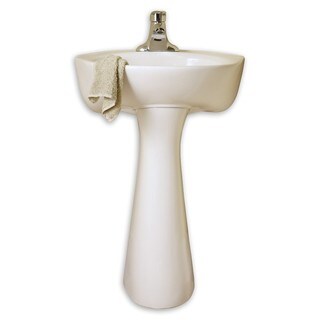 American Standard Cornice White Porcelain Free-standing Bathroom Sink
