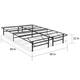 Crown Comfort 8-inch Queen-size Bed Frame and Memory Foam Mattress Set - Thumbnail 6