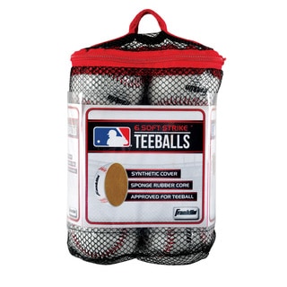 Franklin Sports MLB Soft Strike Teeballs (Pack of 6)