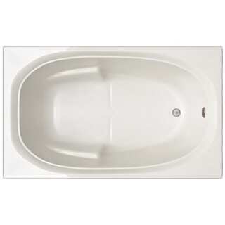 Signature Bath White Acrylic 60-inch x 30-inch x 19-inch Drop-in Bathtub