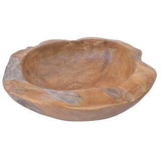 Teak 12-inch Decorative Bowl