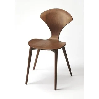 Butler Metropolitan Brown Wood Modern Accent Chair