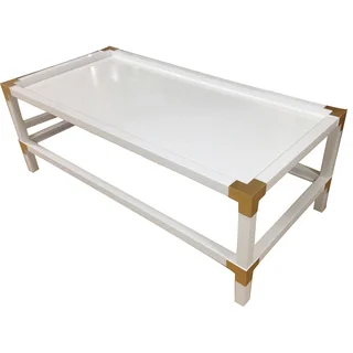 50X24X18 inch Campaign Cocktail Table