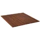 preview thumbnail 2 of 0, Bare Decor Fuji String Spa Shower Mat in Solid Teak Wood Oiled Finish XL Square 30-inch x 30-inch
