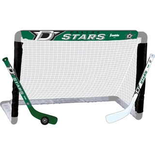 Franklin Sports NHL Dallas Stars Green, White ABS, Plastic Mini Hockey Set