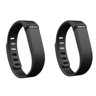 Fitbit Flex Wireless Activity + Sleep Wristband (2-Pack, Black)