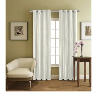 Harmony Grommet Curtain Panel with Woven Blackout Liner