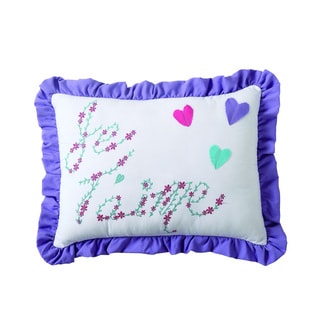VCNY Amanda Embroidered Pillow