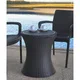 Keter Pacific Cool Bar Brown Wicker Outdoor Ice Cooler Table - Thumbnail 2