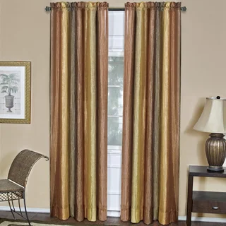 Ombre Multicolored Polyester Window Curtain Panel