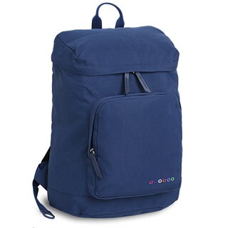 J World Eve Blue Polyester Laptop Backpack