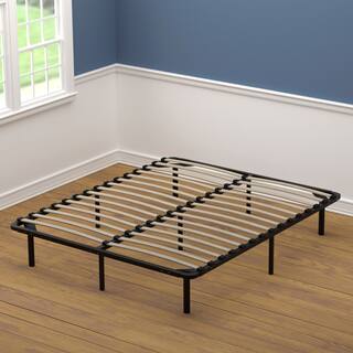 Queen Size Wood Slat Bed Frame