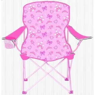 Sizzlin Cool Princess Pink Metal Children Foldable Camping Chair
