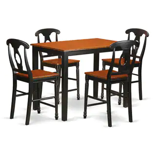 Solid Wood 3-piece Counter-height Dining Set