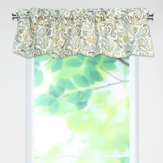 Findlay Seaglass 53x15 Rod Pocket Curtain Valance
