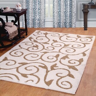 Affinity Home Scroll Ultimate Shag Area Rug (5' x 8')