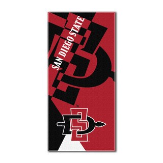 COL 622 San Diego State Puzzle Beach Towel