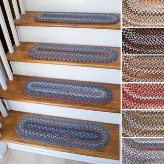 Augusta Wool Reversible Stair Treads (Set of 4)