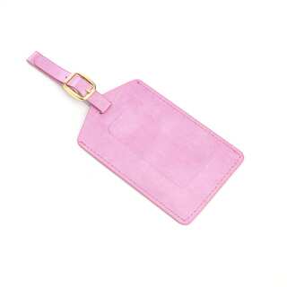 Royce Leather Pink Luggage Tag Identification in Support of Breast Cancer Research