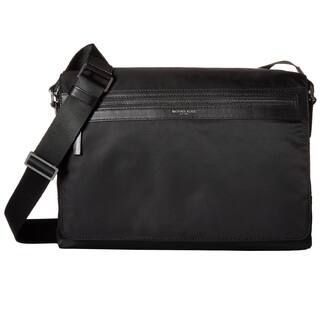 Michael Kors Kent Black Nylon Large Crossbody Messenger Bag