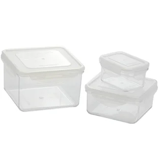 Kinetic GoGreen Tritan 6-piece Rectangular and Square Lunch Box Set With Lid