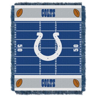 NFL 04401 Colts Field Baby Throw