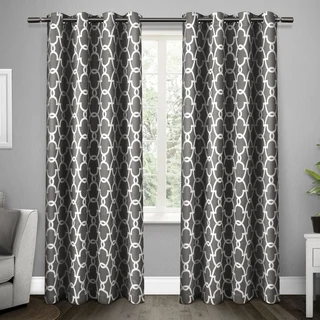 ATI Home Gates Room Darkening Thermal Grommet Top Curtain 84 - 96-inch Panel Pair