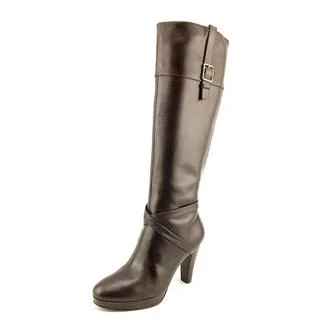 Cole Haan Women's Jericho.Tall.Boot.II Brown Leather Boots