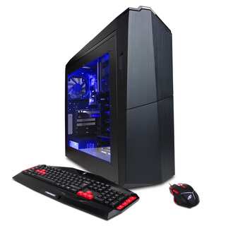 CyberPowerPC Gamer Xtreme GXiVR2200OS Black/Blue with Intel i5-6600 3.3GHz Gaming Computer