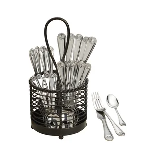 Towle Everyday Sandy Shores Silver Stainless Steel 32-piece Flatware Set