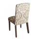 Thumbnail 4, HomePop Suri Curved Top Parson Dining Chair - Set of 2. Changes active main hero.