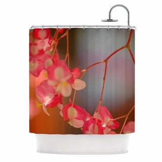 KESS InHouse NL Designs 'Hanging Flowers' Shower Curtain (69x70)
