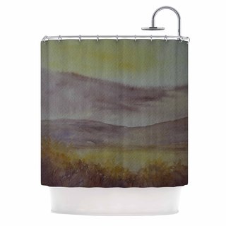 KESS InHouse Cyndi Steen 'Mauve Sunset' Shower Curtain (69x70)