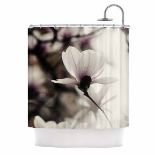 KESS InHouse Chelsea Victoria 'Vanilla Magnolia' Shower Curtain (69x70)