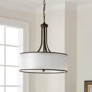 Kichler Lighting Lacey Collection 4-light Mission Bronze Pendant