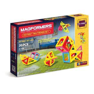 Magformers My First Tiny Friends Multicolor Plastic 20-piece Set