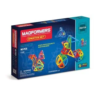 Magformers Creative Multicolored Plastic 90-piece Set