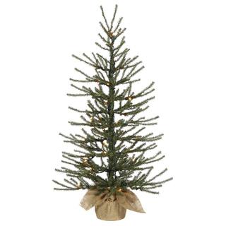 Vickerman Angel Pine 48-inch Artificial Christmas Tree with 70 Warm White LED Lights