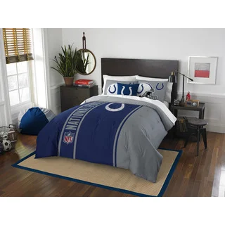 The Northwest Company Official NFL Indianapolis Colts Full Applique 3-piece Comforter Set