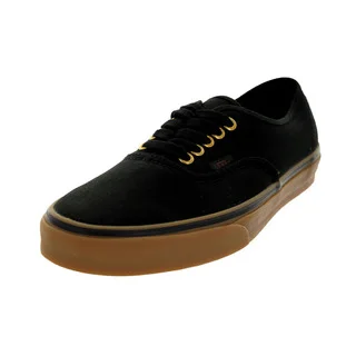 Vans Unisex Authentic Black Canvas Skate Shoes (3 options available)