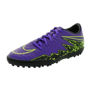 Nike Men's Hypervenom Phelon Ii Tf Hyper Grape/Hyper Grape/Black/Vlt Turf Soccer Shoe