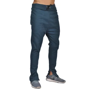 Dirty Robbers Men's Navy Cotton/Spandex Joggers
