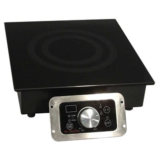 Sunpentown 1800w Built-In Commercial Range Induction Cooktop With Temperatue Display