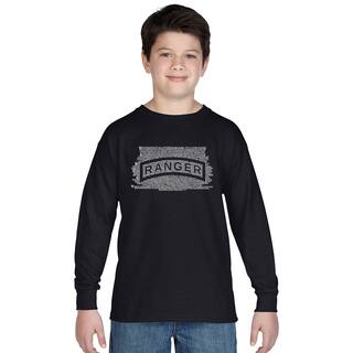Los Angeles Pop Art Boys' 'The U.S. Ranger Creed' Long-sleeve T-shirt