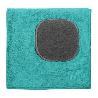 MUkitchen Surf Microfiber 12-inch x 12-inch Dishcloth With Built-in Scrubber