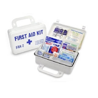 Trademark Waterproof First Aid Kit for up to 15 People