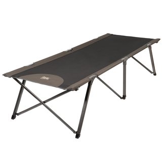 TimberRidge Deluxe Brown Polyester XL Camp Cot with Carry Bag