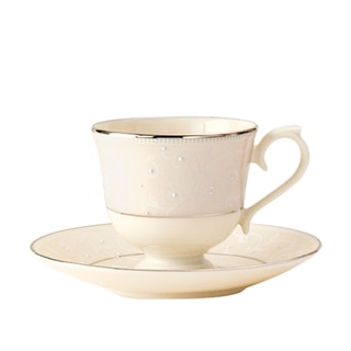 Lenox Pearl Innocence Cup And Saucer Set