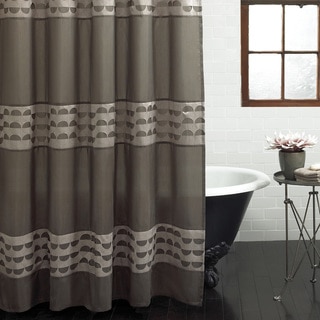 Excell Piper Fabric Shower Curtain